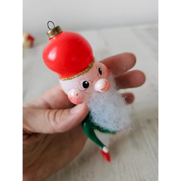 carlini ? Dwarf elf Italian glass ornament AS IS Xmas tree - Picture 10 of 13